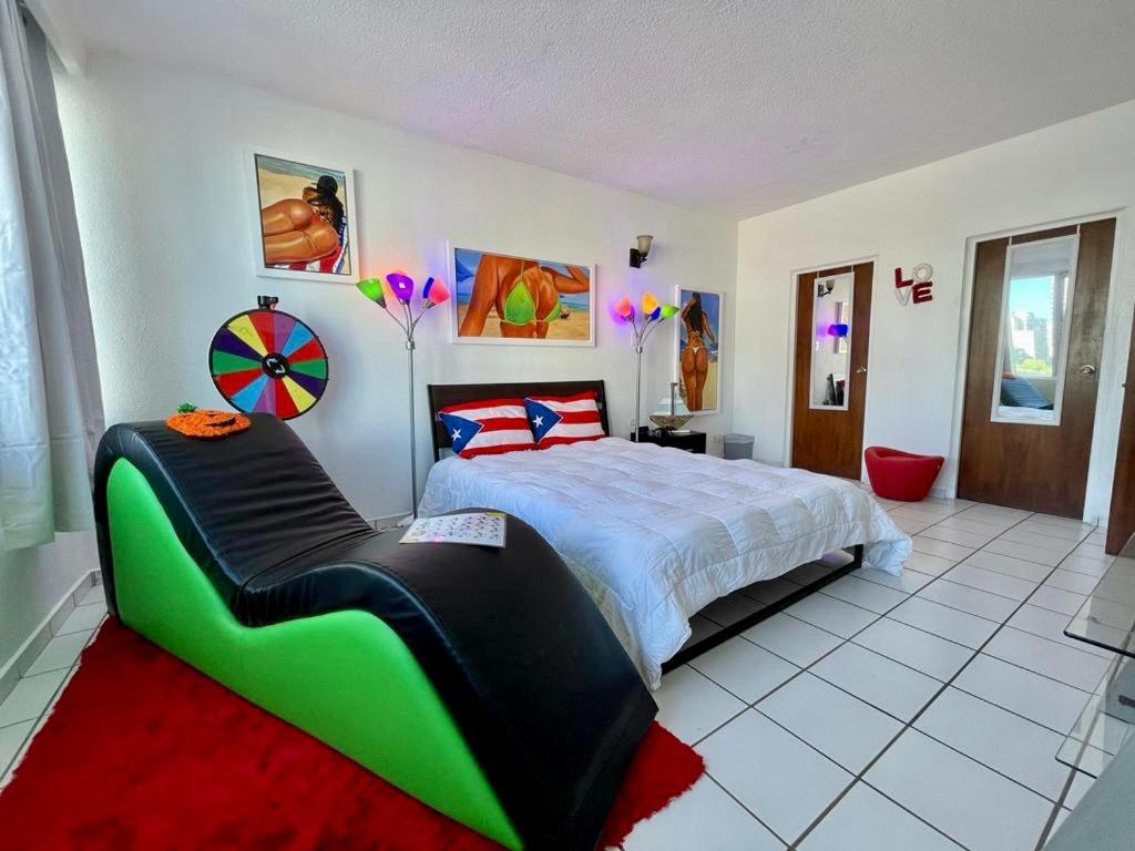 شقة Condado Lux Oceanfront Tantra Ap سان خوان المظهر الخارجي الصورة